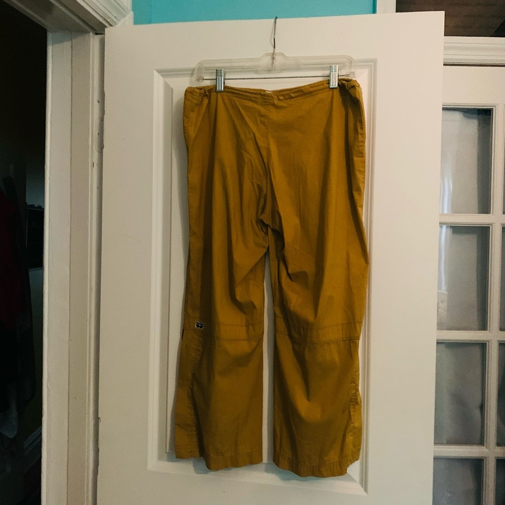 Rare discontinued be present Mustard Wide-Leg Pants - Picture 5 of 8